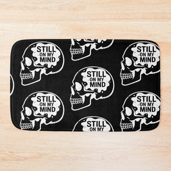 Item preview, Still On My Mind Skull Art designed and sold by Skulls & Calaveras.