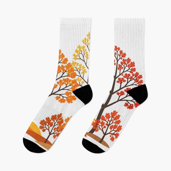 Item preview, Fractal Algorithm Forest - Minimalist Autumn Math Art designed and sold by LuxeBuzz.