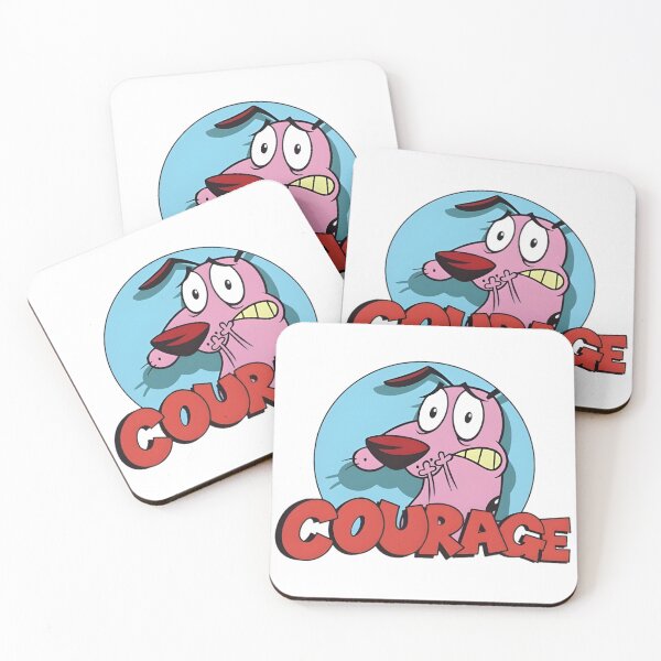 Item preview, courage pet designed and sold by Theuproarstore.