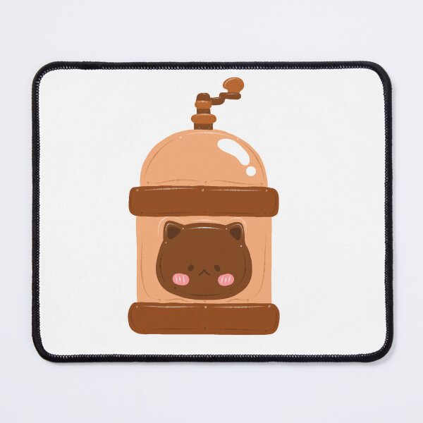 Item preview, coffee beans, bread, croissant, kettle, grinder, dessert designed and sold by LSKY Art.