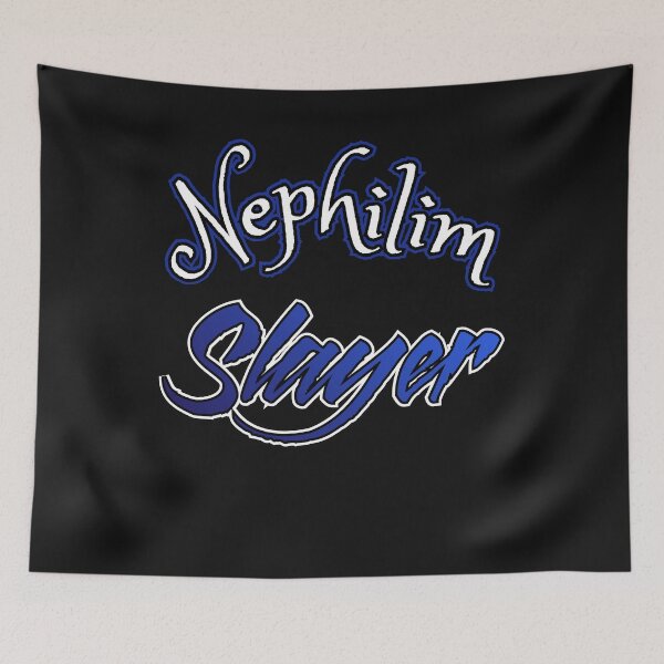 Item preview, Nephilim Slayer (Blue) designed and sold by Tripp Art Studio.