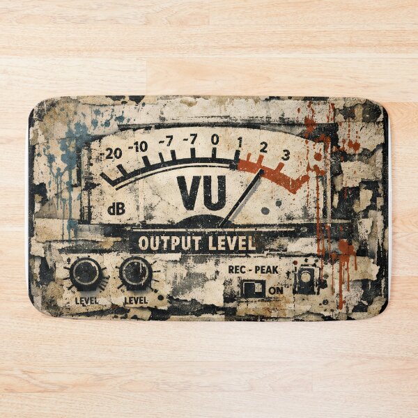 Item preview, VU METER ANALOG designed and sold by rockandahardplaceradio.