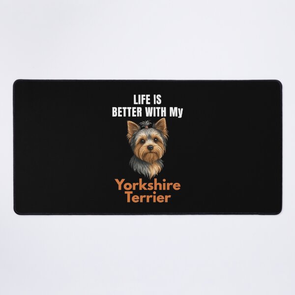 Item preview, Life Is Better With My Yorkshire Terrier – Cute Dog Mom & Dog Dad Gift designed and sold by YAKOUT-STUDIO.