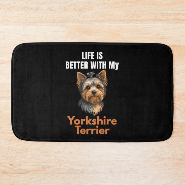 Item preview, Life Is Better With My Yorkshire Terrier – Cute Dog Mom & Dog Dad Gift designed and sold by YAKOUT-STUDIO.