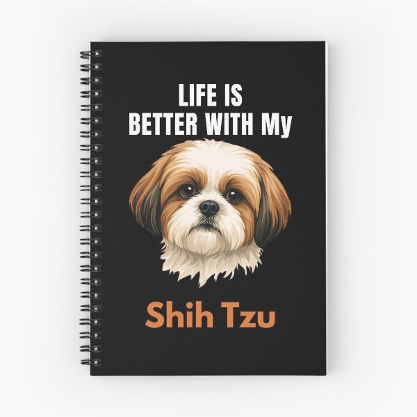 Item preview, Life Is Better With My Shih Tzu – Cute Dog Mom & Dog Dad Gift designed and sold by YAKOUT-STUDIO.