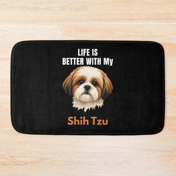 Item preview, Life Is Better With My Shih Tzu – Cute Dog Mom & Dog Dad Gift designed and sold by YAKOUT-STUDIO.