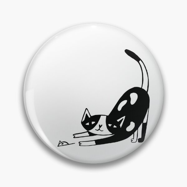Item preview, Cat playing with a mouse designed and sold by Wilder Wood.