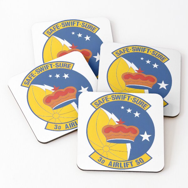 Item preview, Official Insignia of the United States Air Force 3d Airlift Squadron designed and sold by CharlieDesings.