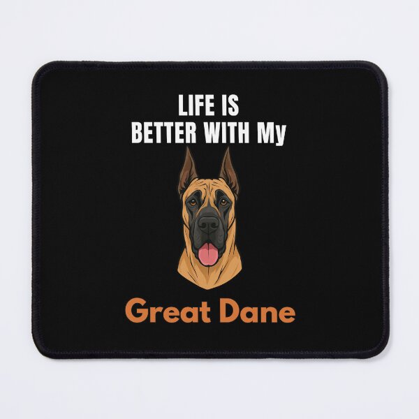 Item preview, Life Is Better With My Great Dane – Cute Dog Mom & Dog Dad Gift designed and sold by YAKOUT-STUDIO.