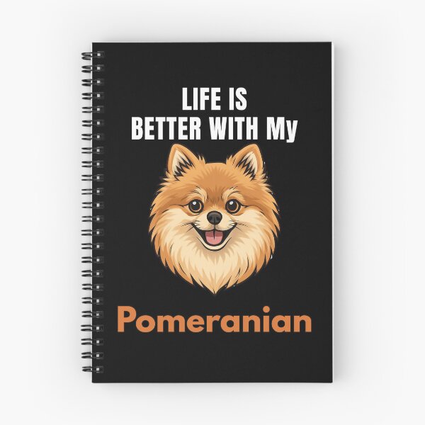 Item preview, Life Is Better With My Pomeranian – Cute Dog Mom & Dog Dad Gift designed and sold by YAKOUT-STUDIO.