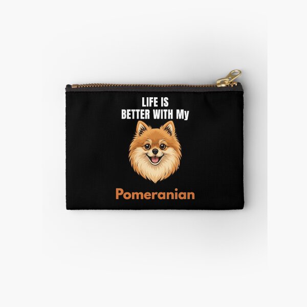 Item preview, Life Is Better With My Pomeranian – Cute Dog Mom & Dog Dad Gift designed and sold by YAKOUT-STUDIO.