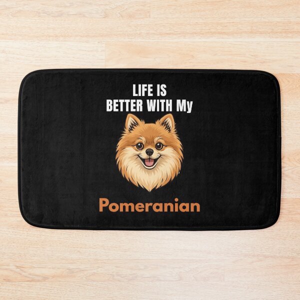 Item preview, Life Is Better With My Pomeranian – Cute Dog Mom & Dog Dad Gift designed and sold by YAKOUT-STUDIO.