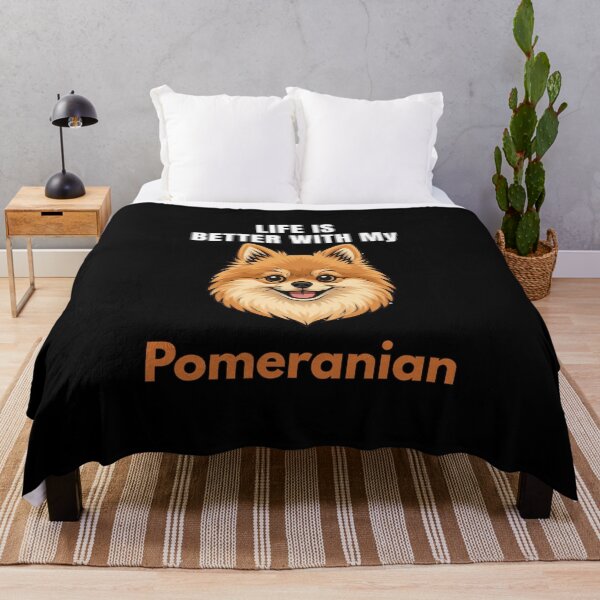 Item preview, Life Is Better With My Pomeranian – Cute Dog Mom & Dog Dad Gift designed and sold by YAKOUT-STUDIO.