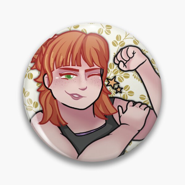 Item preview, Kristen Applebees – Fantasy High | Dimension 20 Pin designed and sold by Mystical Force.