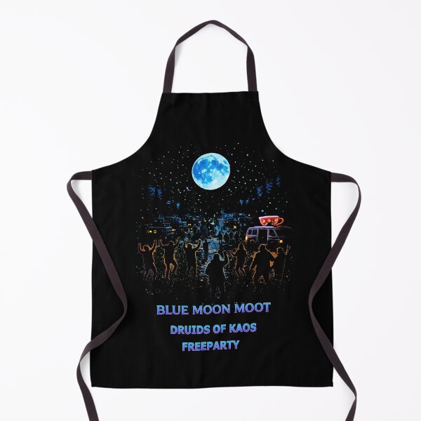 Item preview, Blue Moon Moot – Druids of Kaos Freeparty designed and sold by leyfinder.