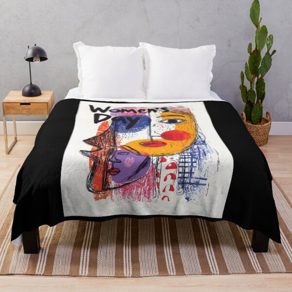 Item preview, Vibrant Abstract Women with Bold Colors and Patterns, Women's Day Celebration designed and sold by OlfactoART Studio.