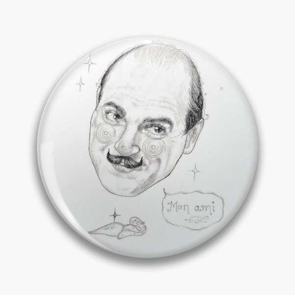 Item preview, David Suchet as Poirot designed and sold by hauntingofmolly.