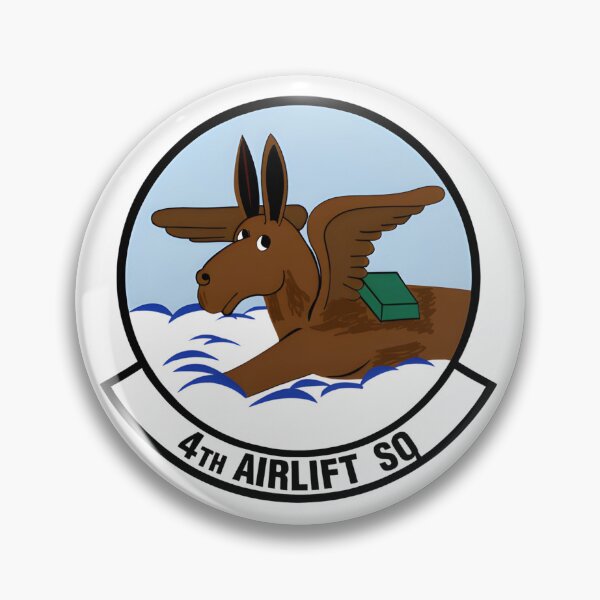 Item preview, Official Insignia of the United States Air Force 4th Airlift Squadron designed and sold by CharlieDesings.