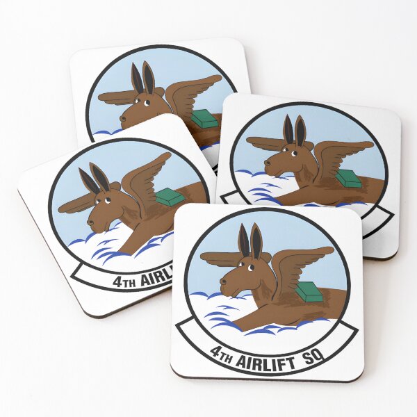Item preview, Official Insignia of the United States Air Force 4th Airlift Squadron designed and sold by CharlieDesings.