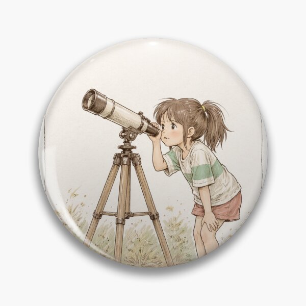 Item preview, CHIHIRO OGINO WITH TRIPOD TELESCOPE designed and sold by LIS AND MELIVERSO.