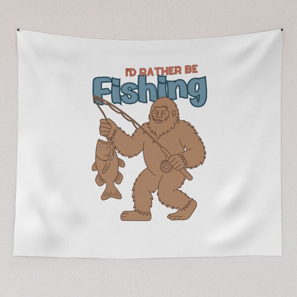 Item preview, I'd Rather Be Fishing designed and sold by LuveraxArt.