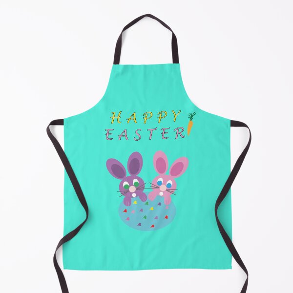 Item preview, Happy Easter Cute Bunnies with Easter Egg designed and sold by PattersArt.