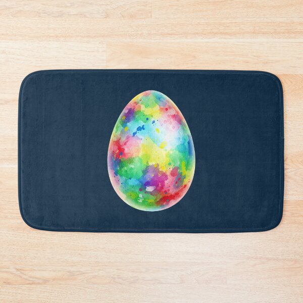 Item preview, Colorful Watercolor Easter Egg Splatter Art designed and sold by Dakson Design - Fantasy Art.