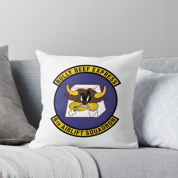 Item preview, Official Insignia of the United States Air Force 6th Airlift Squadron "Bully Beef Express" designed and sold by CharlieDesings.