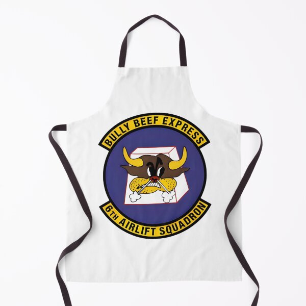 Item preview, Official Insignia of the United States Air Force 6th Airlift Squadron "Bully Beef Express" designed and sold by CharlieDesings.