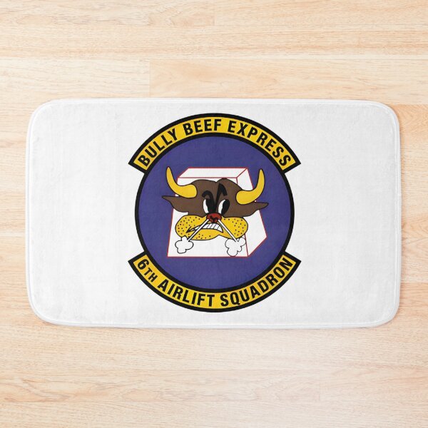 Item preview, Official Insignia of the United States Air Force 6th Airlift Squadron "Bully Beef Express" designed and sold by CharlieDesings.