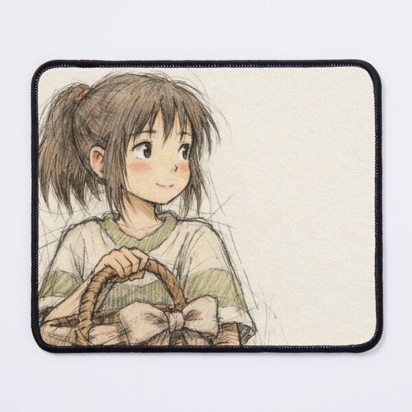 Item preview, CHIHIRO OGINO WITH WICKER BASKET designed and sold by LIS AND MELIVERSO.