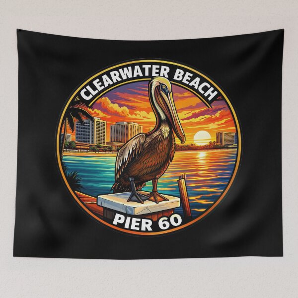 Item preview, Clearwater Beach - Pier 60 designed and sold by VelvetRoom.