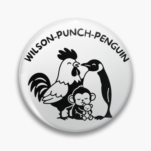 Item preview,  PUNCH-WILSON-PENGUIN  designed and sold by BazStudiodesign.