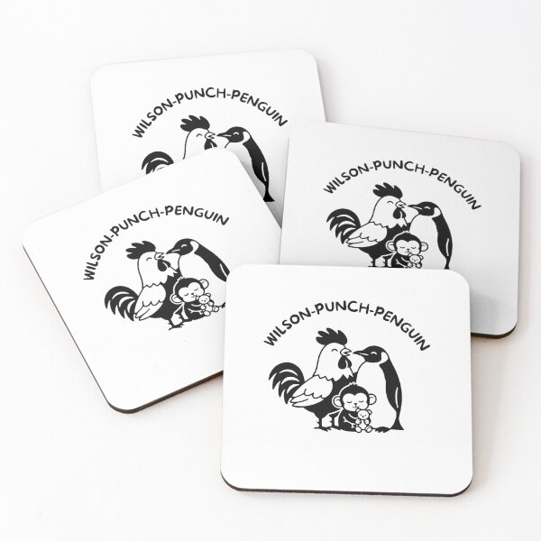 Item preview,  PUNCH-WILSON-PENGUIN  designed and sold by BazStudiodesign.