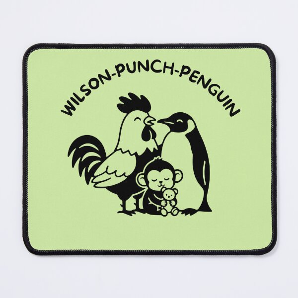 Item preview, PUNCH-WILSON-PENGUIN designed and sold by BazStudiodesign.