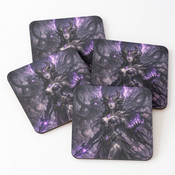 Item preview, Sexy purple black darkness Void Empty Mage World of Warcraft designed and sold by AstralSenpai.