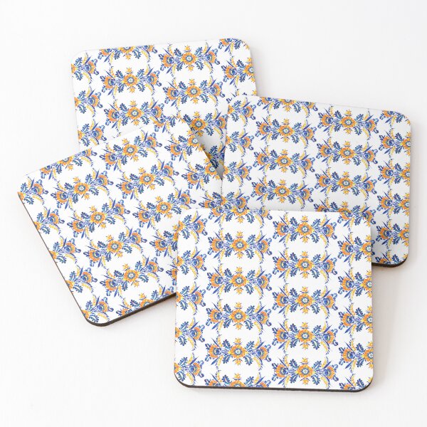 Item preview, Blue and yellow flowers twig Love Ukraine Petrykivka art  designed and sold by Sunflower-7.