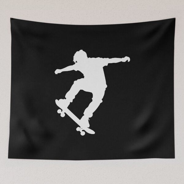 Item preview, Skateboard Jump Silhouette – Urban Motion Design designed and sold by BrushRushX.