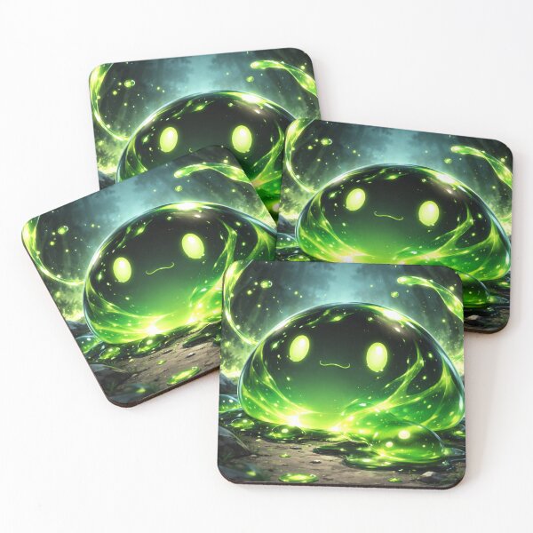 Item preview, Sweet epic black green glowing slime designed and sold by AstralSenpai.