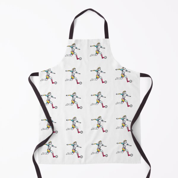 Item preview, woman playing soccer designed and sold by lapinu.