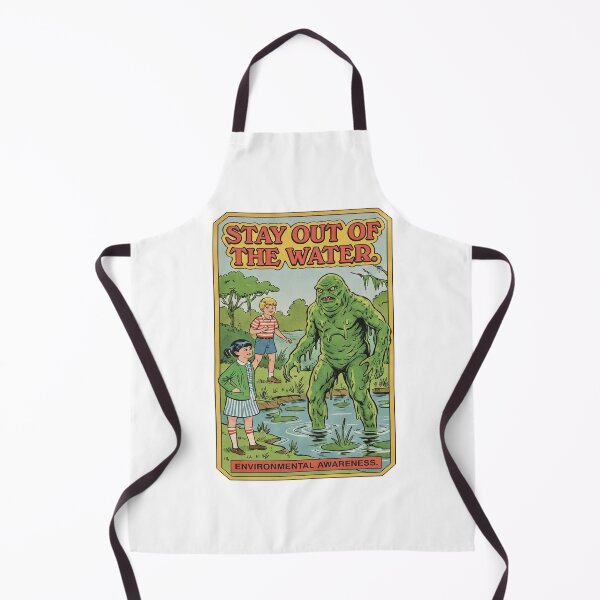 Item preview, Stay Out of the Water Swamp Monster Environmental Awareness designed and sold by TeeARTHY.
