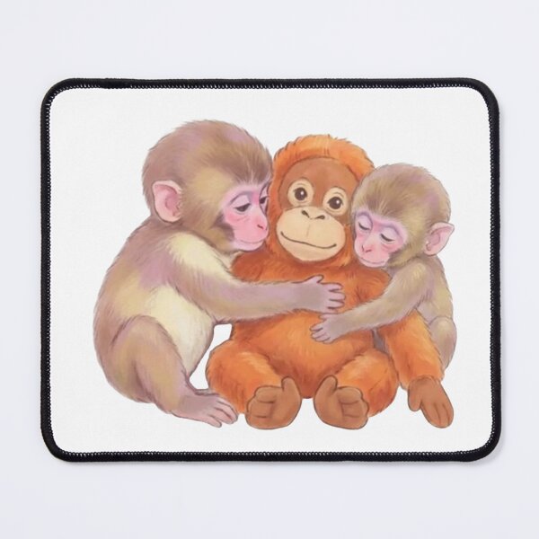 Item preview, Punch Monkey – Triple the Hugs, Triple the Love designed and sold by Charonde.