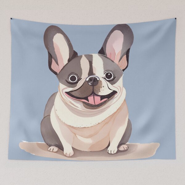 Item preview, Watercolour French Bulldog designed and sold by TheresaNicole.