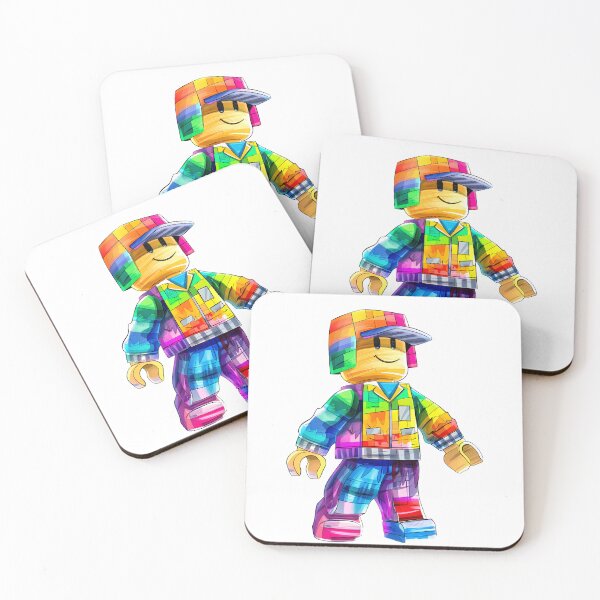 Item preview, Rainbow Graffiti Custom Lego Minifig - Streetwear Brick Built Art Print designed and sold by DesignArtist.ia.