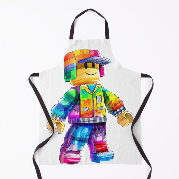 Item preview, Rainbow Graffiti Custom Lego Minifig - Streetwear Brick Built Art Print designed and sold by DesignArtist.ia.