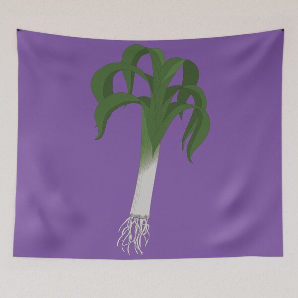 Item preview, Welsh leek illustration  designed and sold by Sheridanlongdog.