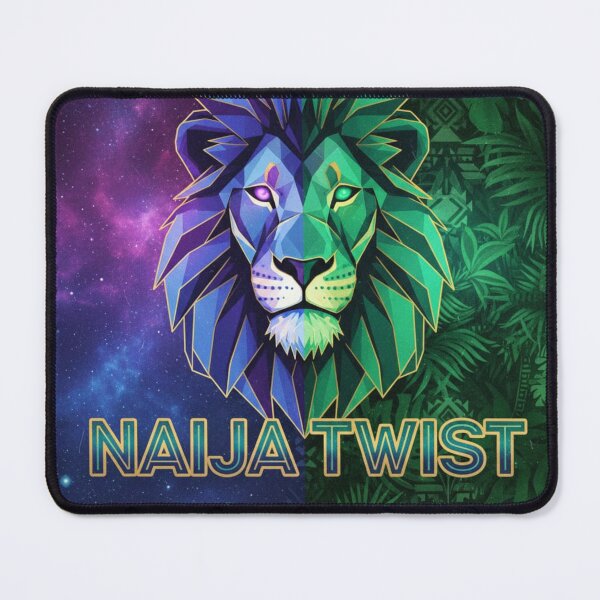 Item preview, Naija Twist Galactic Lion Art designed and sold by NaijaTwist.