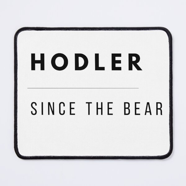 Item preview, HODLER Since the Bear – Minimalist Crypto Investor designed and sold by Conviction studio.