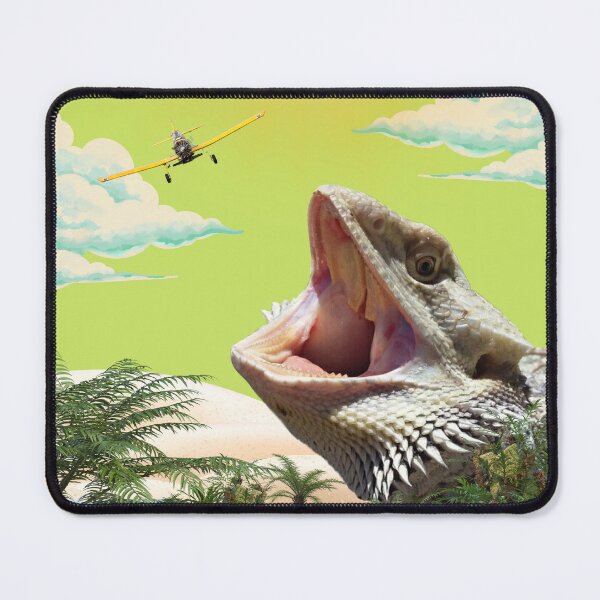 Item preview, The Silent Yell of the Beautiful Bearded Dragon designed and sold by DizzyButterfly.
