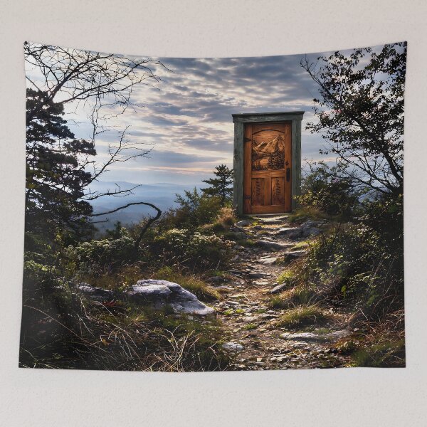 Item preview, Mystery Door at the Top of the Trail  designed and sold by Lee Hiller Designs.